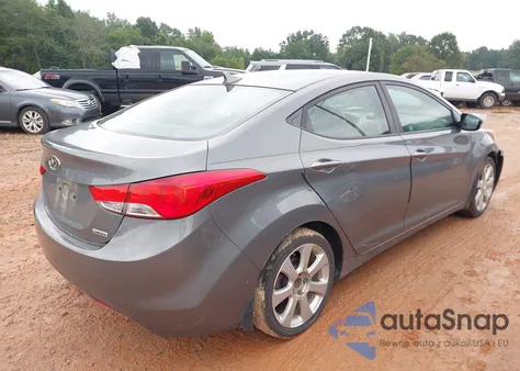 2013 Hyundai Elantra Limited из США, поврежденный, VIN 5NPDH4AE6DH278342